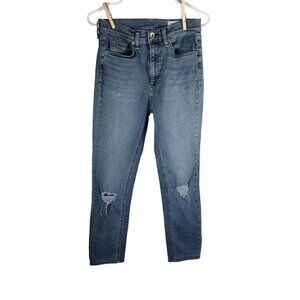 Rag & Bone Womens High Rise Ankle Skinny Jeans Size 27